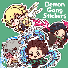 Demon Gang Sticker Set