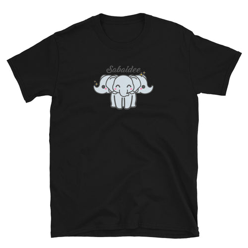 Sabaidee 3 headed elephant tee