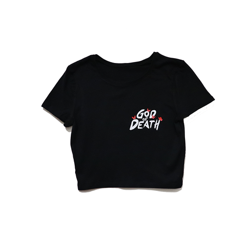God of Death x Shinigami v3 cropped tee [RED]